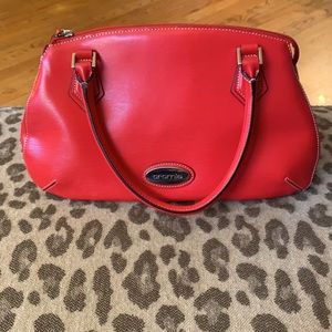 Cromia- Italian Red Leather Shoulder Bag